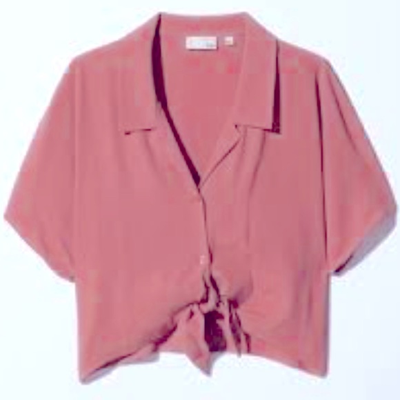 Wilfred Free Tie Front Blouse - Picture 1 of 3